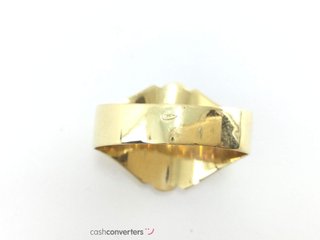 sello oro 18k con piedra con circonita