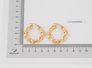 argollas oro 18k