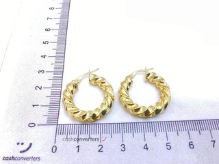 argollas oro 18k
