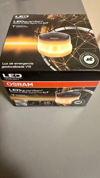 Baliza V16 Osram 4 unidades Nueva