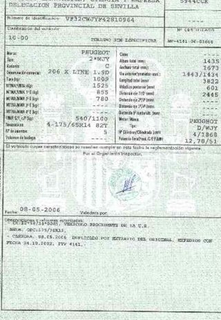 Peugeot faro derecho 206 berlina xn 159594