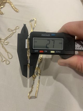 Cadena Oro Italiano 18k Bicolor Marzi