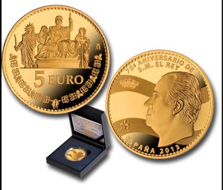 5 Euro España 2013 Rey  RRR