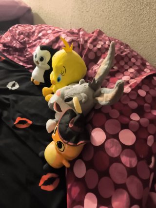 Lote Peluches Looney Tunes y más