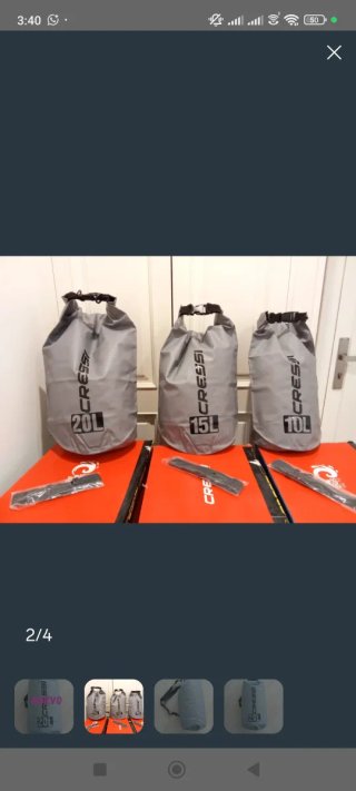 Bolsa estanca Cressi 20L