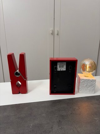 Molletta Gigante Design Rosso Kasanova