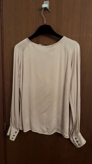 Blusa Uterqüe Beige