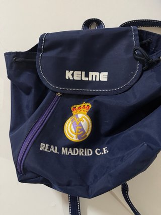 Mochila Kelme Real Madrid Vintage Retro Azul