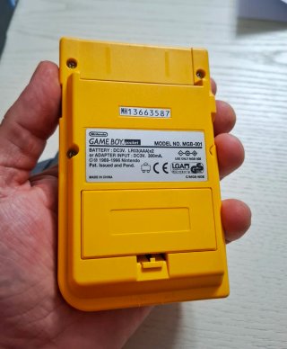 Nintendo Game Boy Pocket Giallo