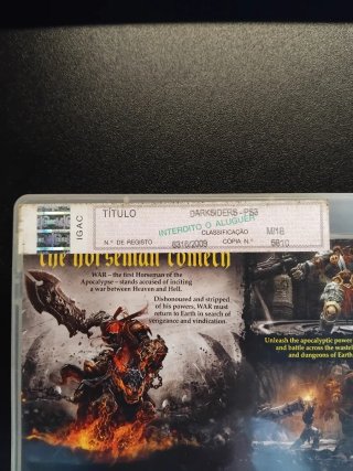 Darksiders PS3 Jogo de Ação