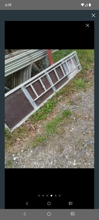 Vendo Pasarelas andamio con escalera y trampilla