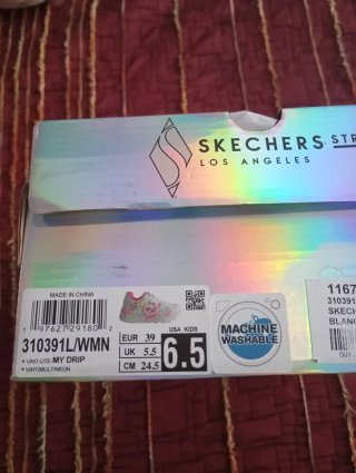 Zapatillas Skechers Blancas Graffiti