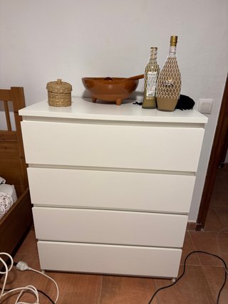 Cómoda Malm Ikea Blanca
