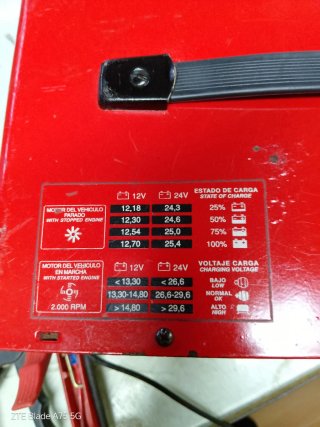 Cargador Baterías FERVE F-812