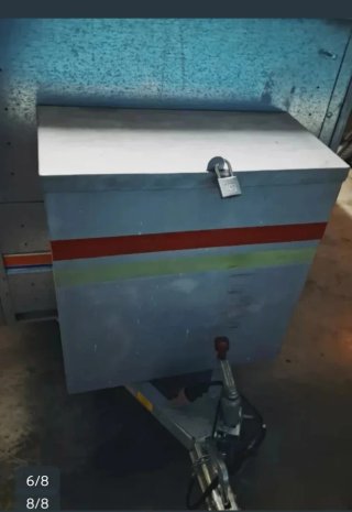 Remolque galvanizado L 500