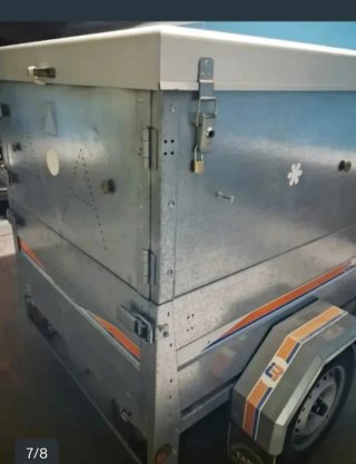 Remolque galvanizado L 500