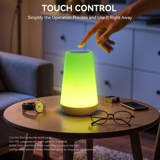 Lámpara LED Auxmir WiFi RGB Mesita