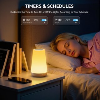 Lámpara LED Auxmir WiFi RGB Mesita