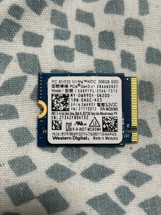 SSD NVMe 256GB Western Digital SN530