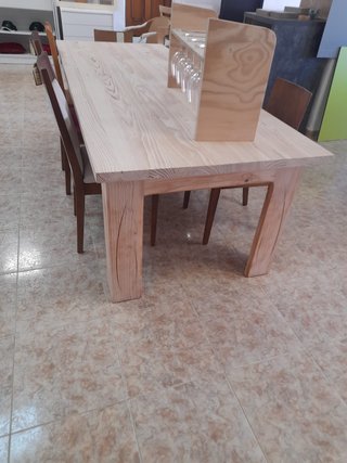 Mesa de madera maciza 280cm