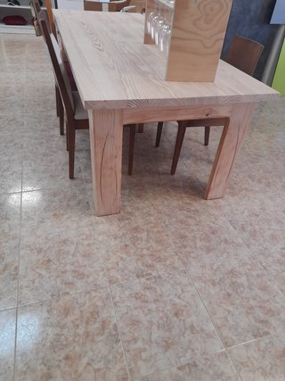Mesa de madera maciza 280cm