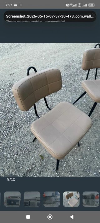 Set di Sedie da Bar, 18 Pezzi