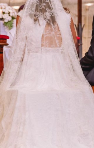 Vestido de Novia Rosa Clará Blanco
