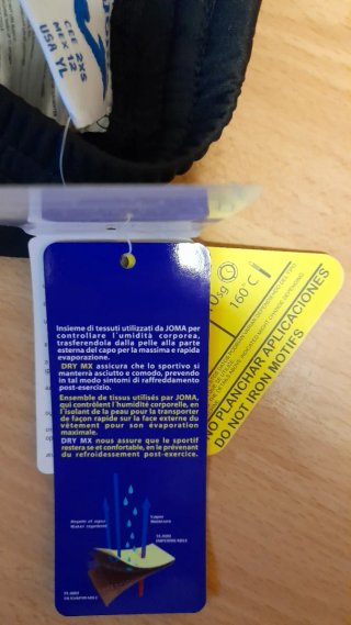 Pantaloncini sportivi Joma neri nuovi