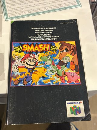 Super Smash Bros. N64 PAL