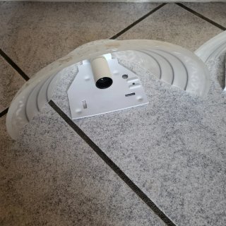 Coppia Lampade da Parete Vetro di Marano
