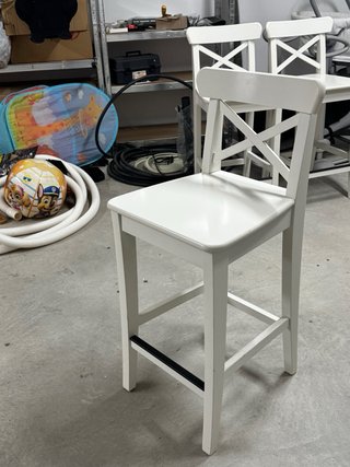 Taburetes Ikea bianchi (3 unità)