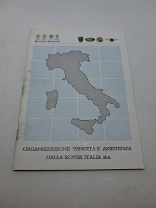 Documentazione Tecnica con custodia Rover 100