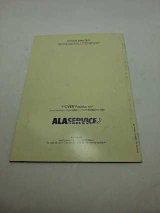 Documentazione Tecnica con custodia Rover 100