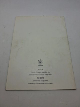 Documentazione Tecnica con custodia Rover 100