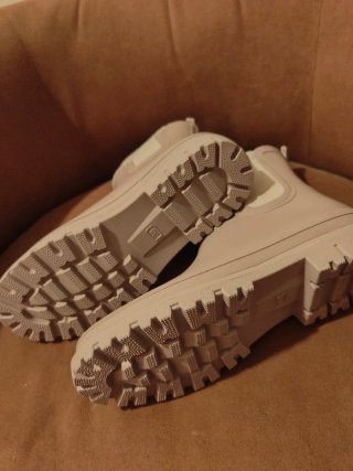 Botas de agua forradas beige