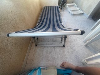 Hamaca/Tumbona Plegable apenas usada