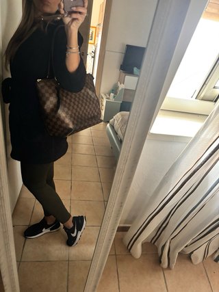 Borsa Louis Vuitton marrone