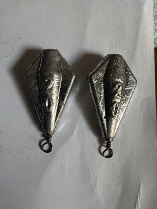 10 plomos pesca trapecio 20g Carp Fishing