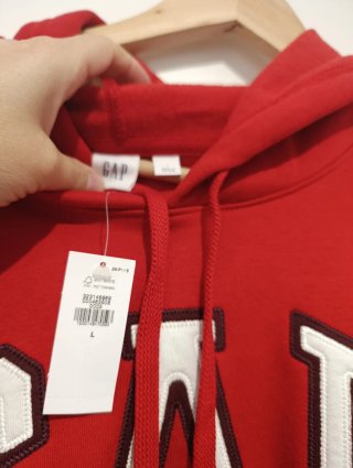 Sudadera GAP Roja Talla L