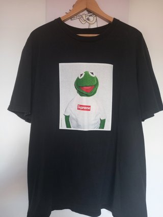 Camiseta Supreme Kermit The Frog Negra