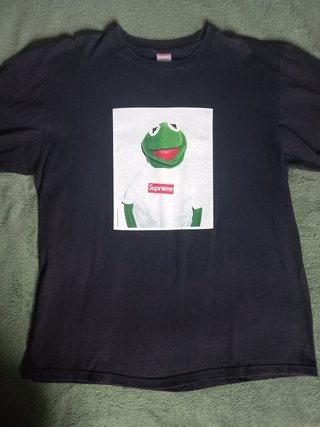 Camiseta Supreme Kermit The Frog Negra