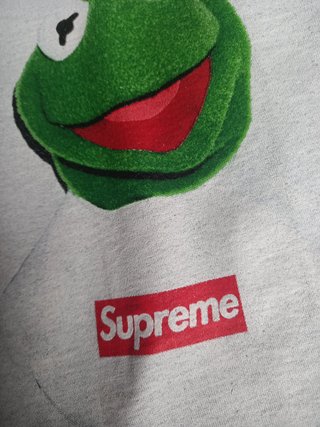Camiseta Supreme Kermit The Frog Negra