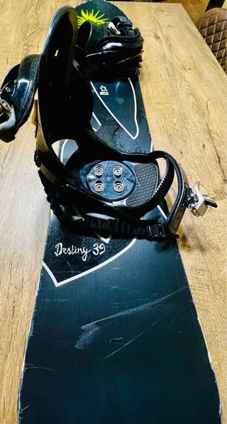 Tabla Snowboard VÖLKL DESTINY + Fijaciones + Funda