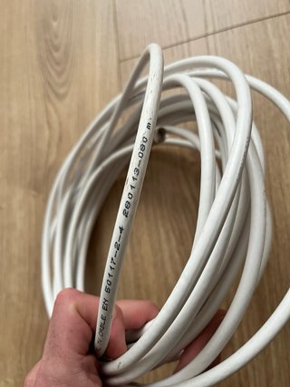 Cable Coaxial TV 8m con Terminal