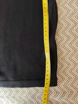 Vestito Zara Nero con Spalla Trasparente