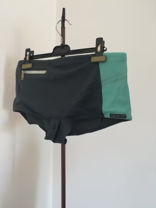 Set 2 Costumi Bagno Uomo Grigio Rosso