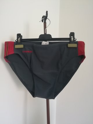 Set 2 Costumi Bagno Uomo Grigio Rosso