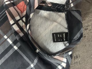 Vestito a quadri donna