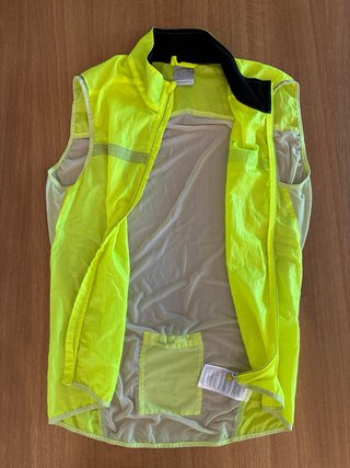 Chaleco Ciclismo Craft Amarillo Neón