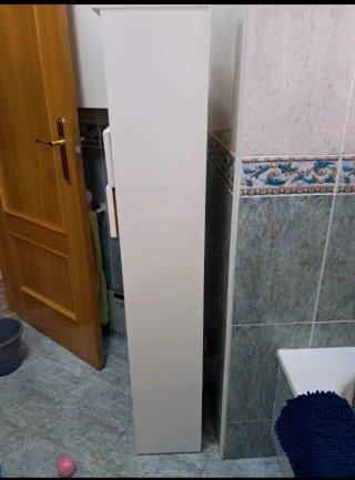 Mueble auxiliar blanco